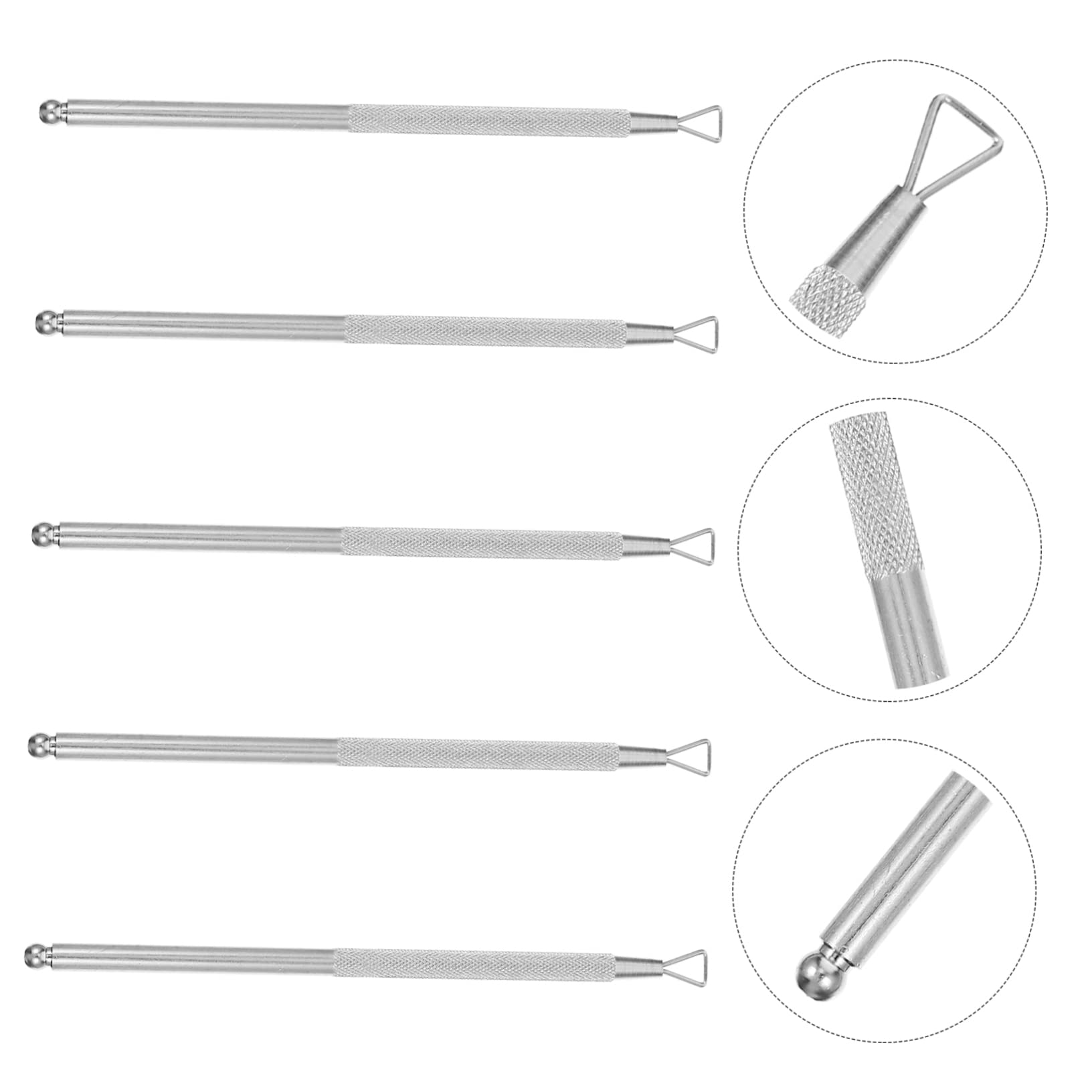 Healeved 15pezzi Trimmer Per Cuticole Acciaio Inossidabile Rimuovi Gel e Smalto Per Unghie Strumenti Manicure Professionali Per Uso Domestico e Saloni