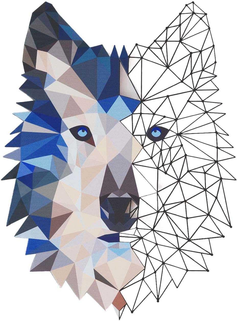 Stylish Decorative Metal Wall Accessory, 35 x 48 cm, 100% Steel, 1.2 mm Thick, Lightweight 0.7 kg, Perfect for Modern Home Decor & Art Display