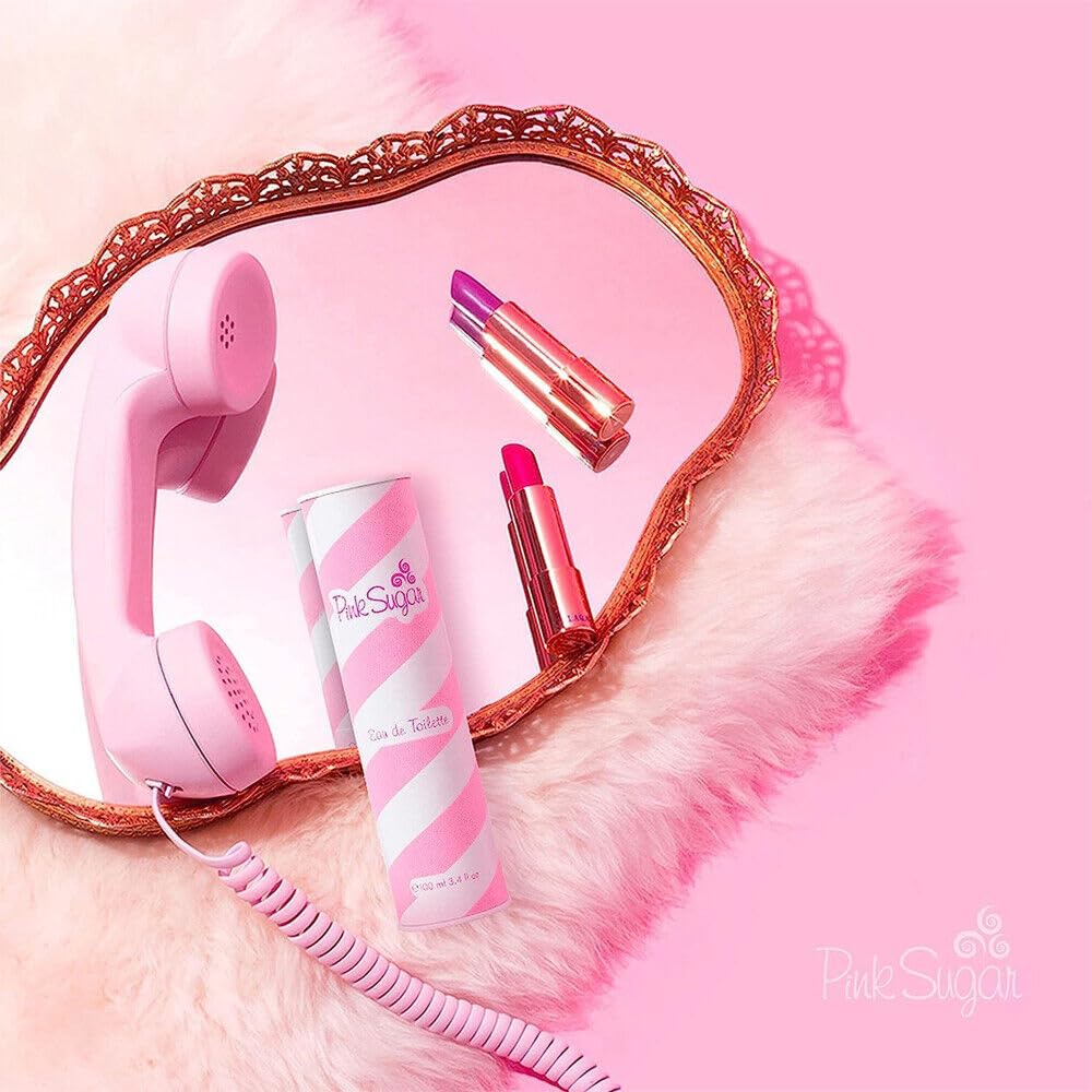 Pink Sugar Eau de Toilette Perfume for Women Floral Fruity Scent Notes of Raspberry Cotton Candy and Vanilla Sweet and Sensual Fragrance product thumbnail 5