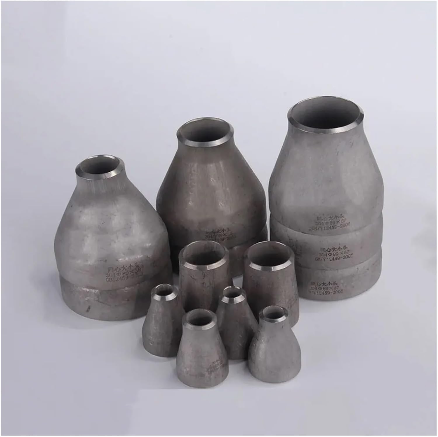 20 25 32 38 42 45 48 51 57 76mm OD Concentric Reducer 304 Stainless Steel Butt Welded Pipe Fitting For Industrial Use(45x32mm)