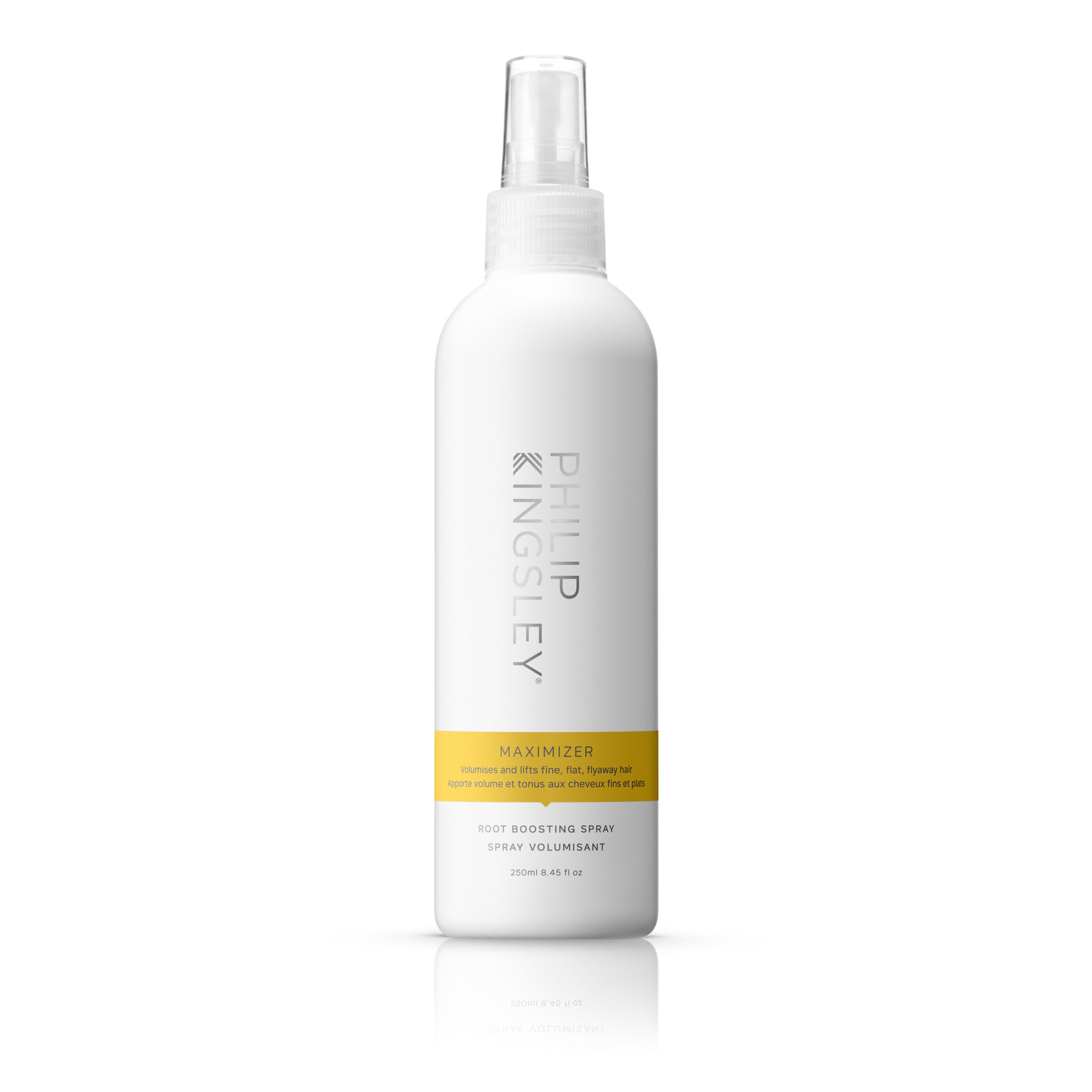 Philip Kingsley | Maximizer Spray Stimulant Racinaire | Laque volumisante qui ajoute de la texture, booste et lifte les cheveux fins, plats, fins et mous | 250ml Nouvelle formule