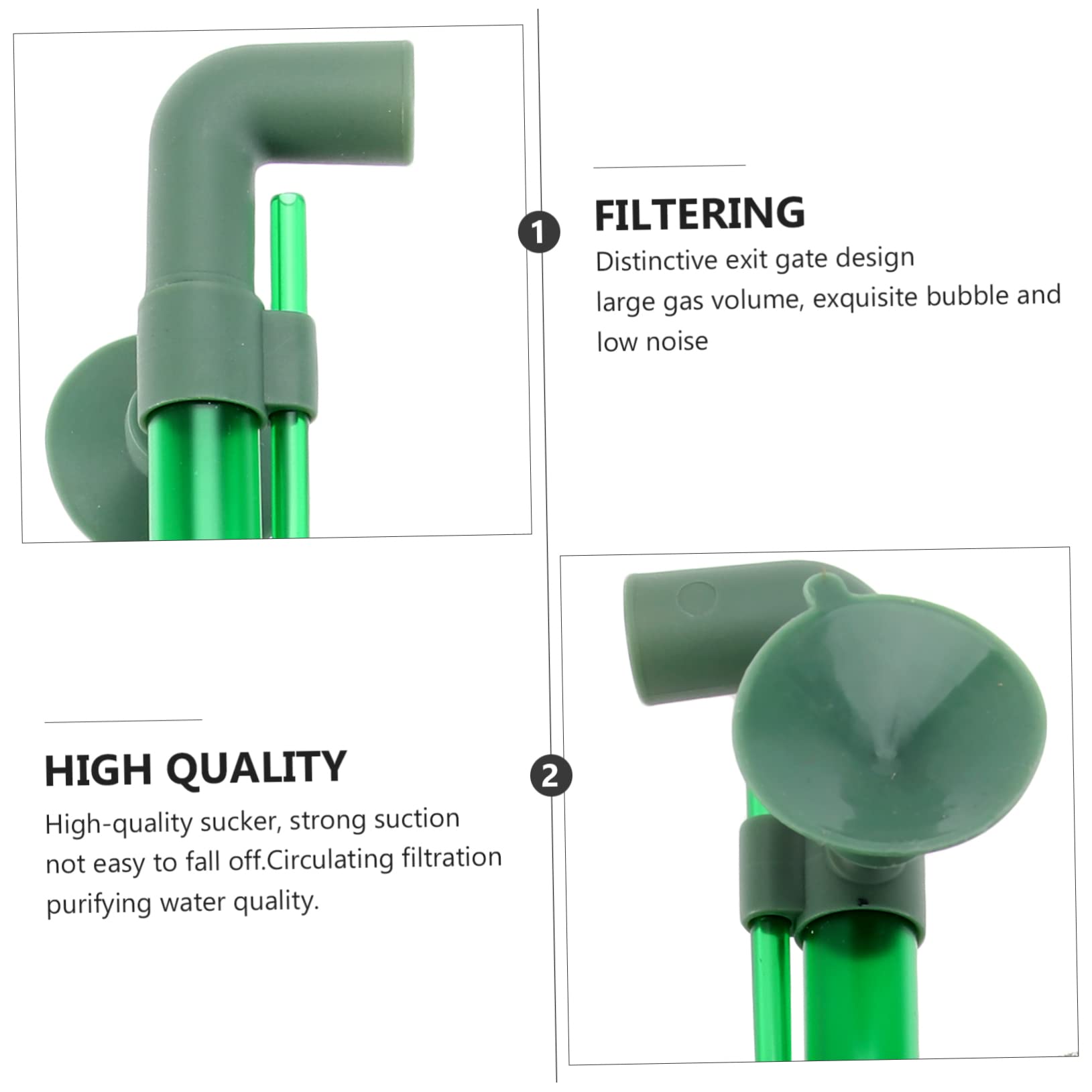 minkissy 2piezas Filtro De Esponja para Sistema De Aireación y Filtrado para De Silencioso