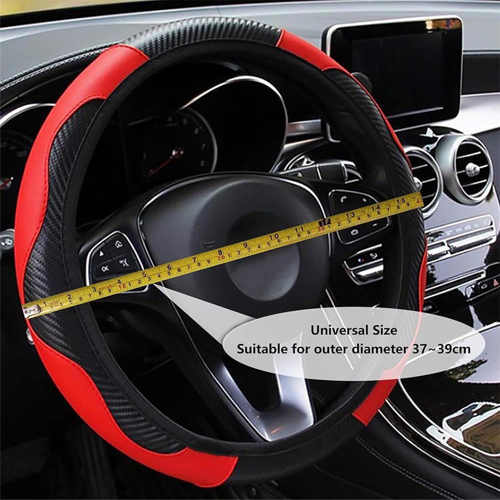 COUVRE-VOLANT,A Grey Thread--Housse De Protection En Cuir Personnalisée