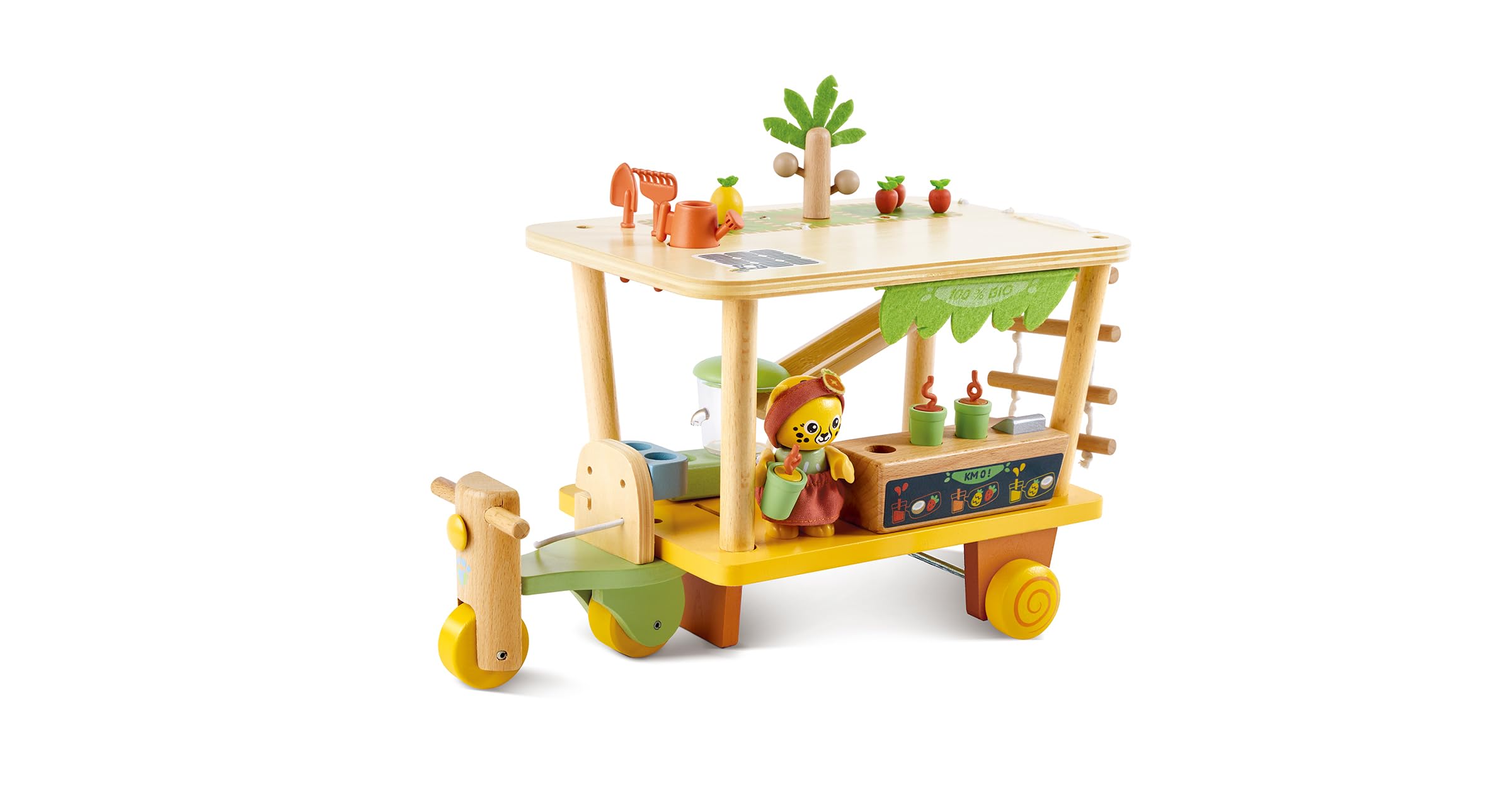 Hape Clio's Bio Juice Cart Toy