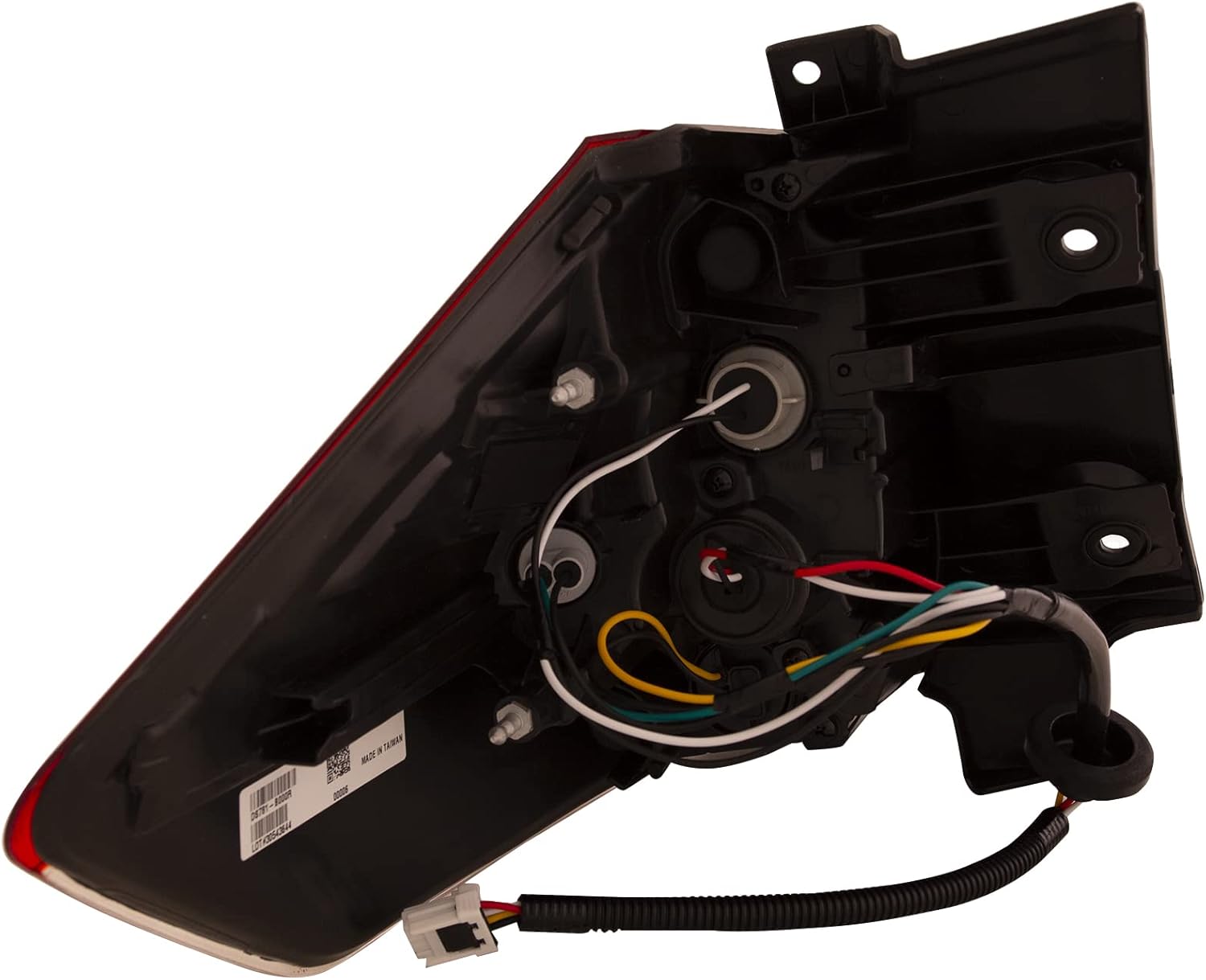 HEADLIGHTSDEPOT Outer Tail Light Compatible With Nissan Rogue 2017 Right Passenger Side Rear Tail Lamp