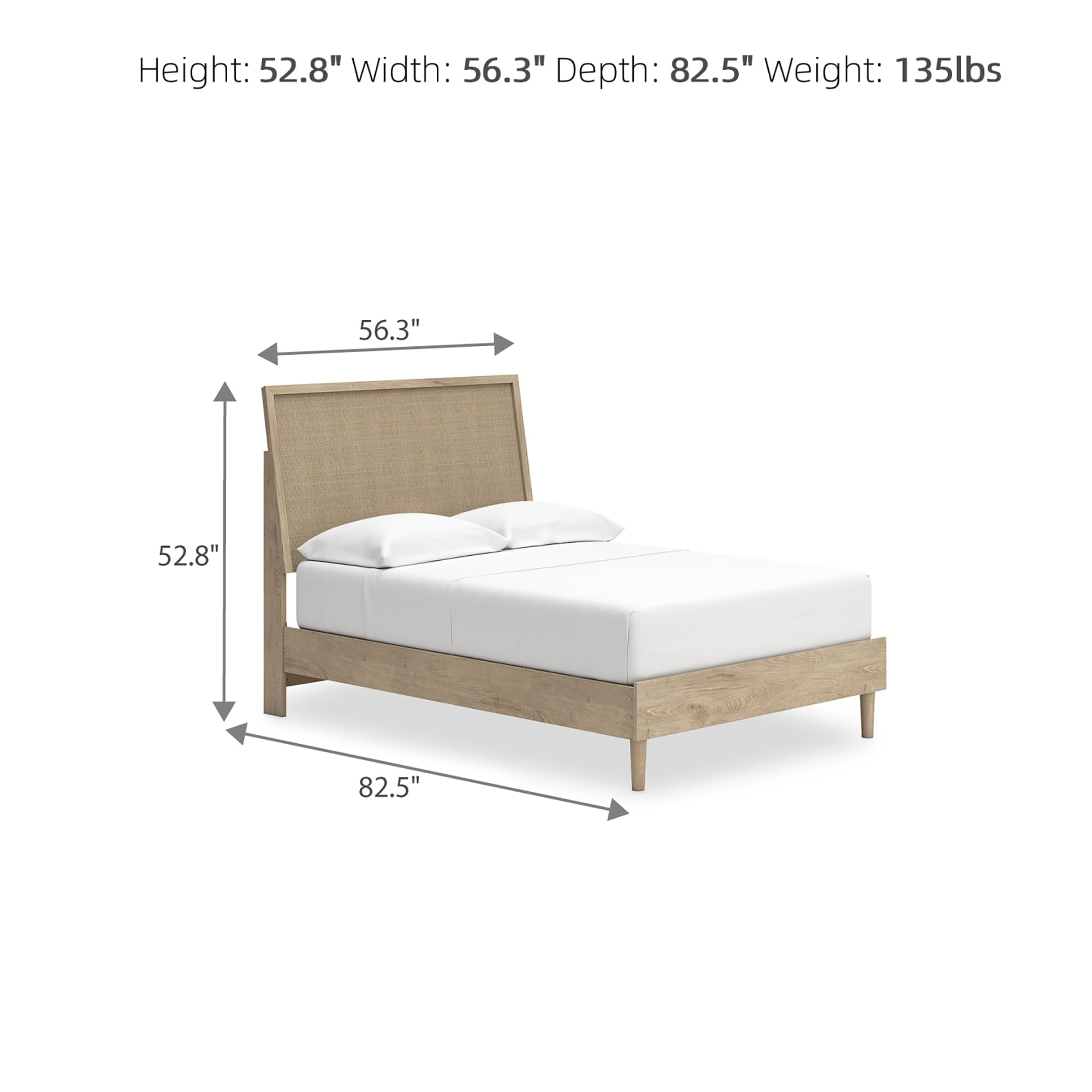 【Asheng Lyleページ】 Amazon.com: Signature Design by Ashley Cielden Farmhouse Full