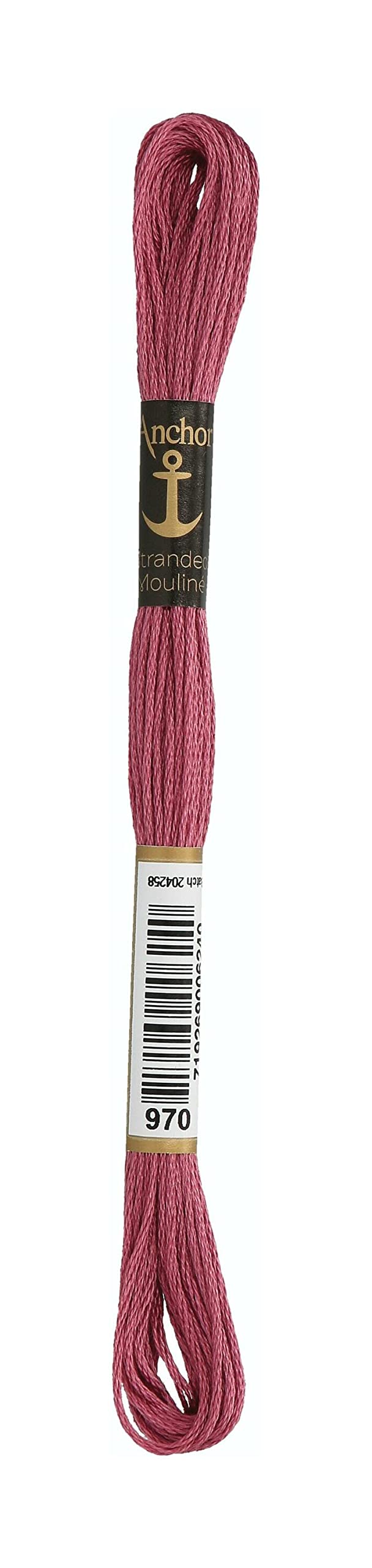 Anchor Six Strand Embroidery Floss 8.75 Yards-Wineberry Medium Dark 12 per box — image 1
