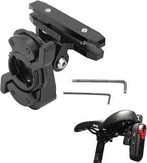 LICHIFIT Bicycle Saddle Bow Mount for Garmin Varia RCT715 Rearview Radar Taillight Bike Seat Support Bracket Rearview Radar Holder Upgraded Accessories