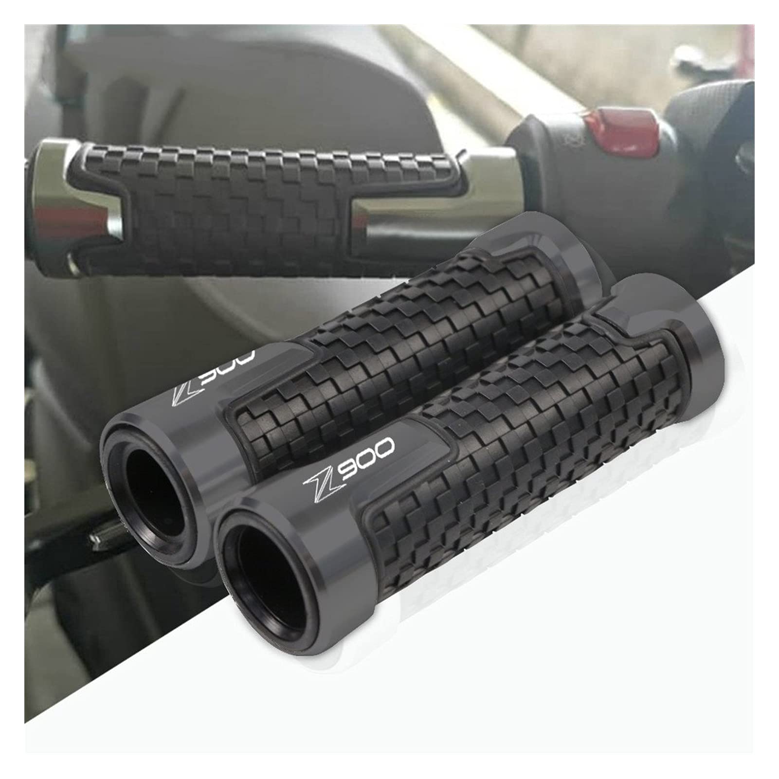 Moto Poignée Pour Kawasaki Z900 Z 900 7/8" 22mm Moto