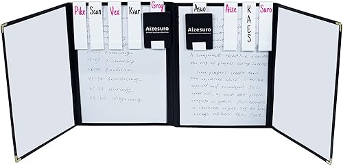 Miniatura 4 de Rastreadores de iniciativa superior de pantalla borrable de acrílico blanco 12PCS para DND, otros accesorios de juegos de rol de mesa