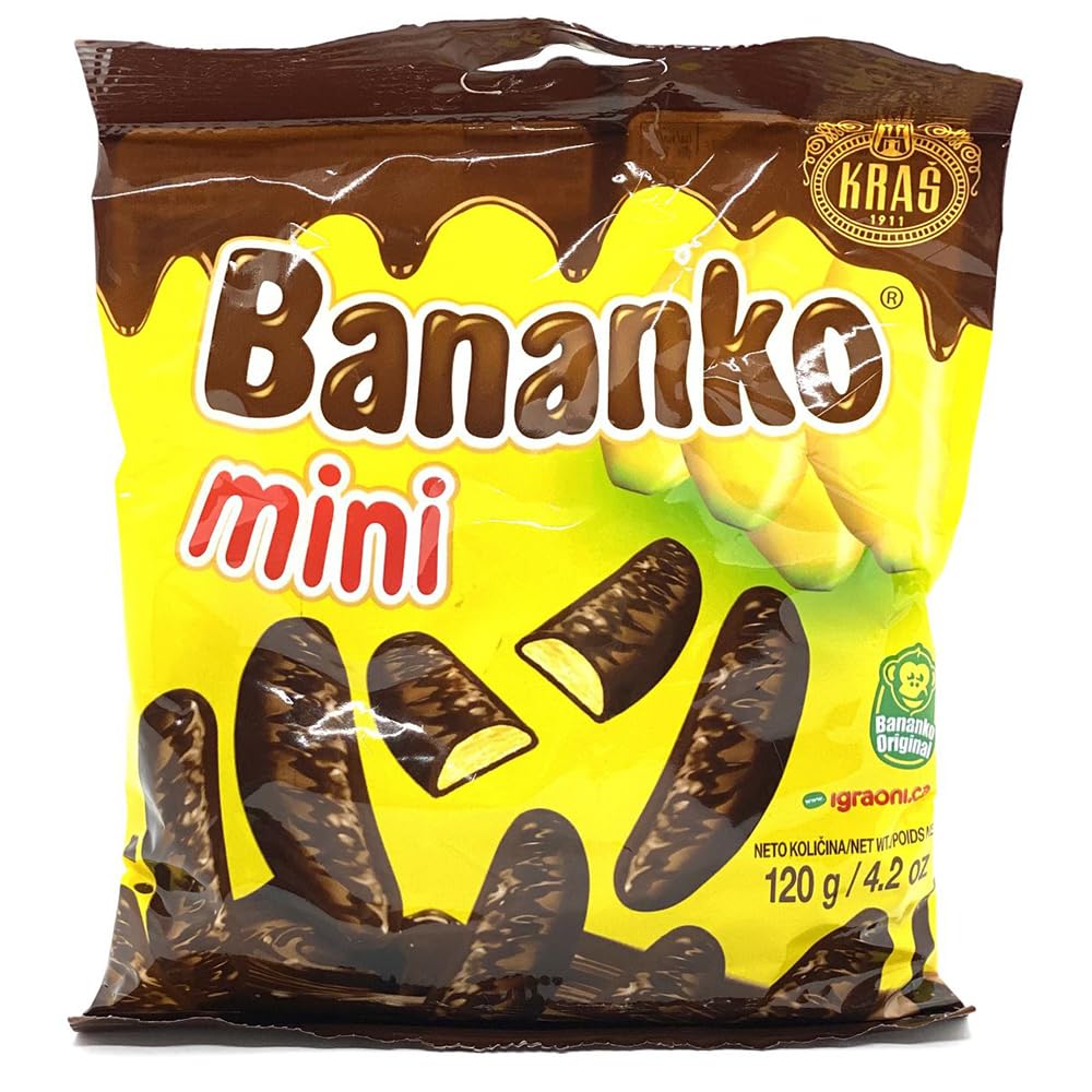 Kraš Bananko 120g - Irresistibly Delicious Mini Chocolate Covered