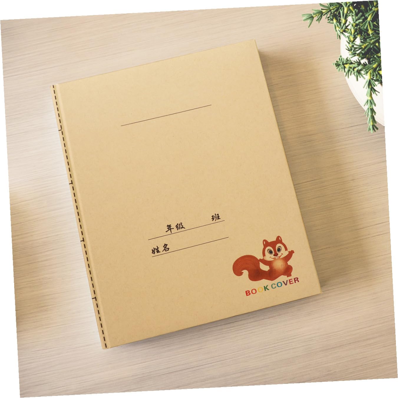 Copertina per Libri Scolastici 30 Pezzi in Carta Kraft, Copri Libri