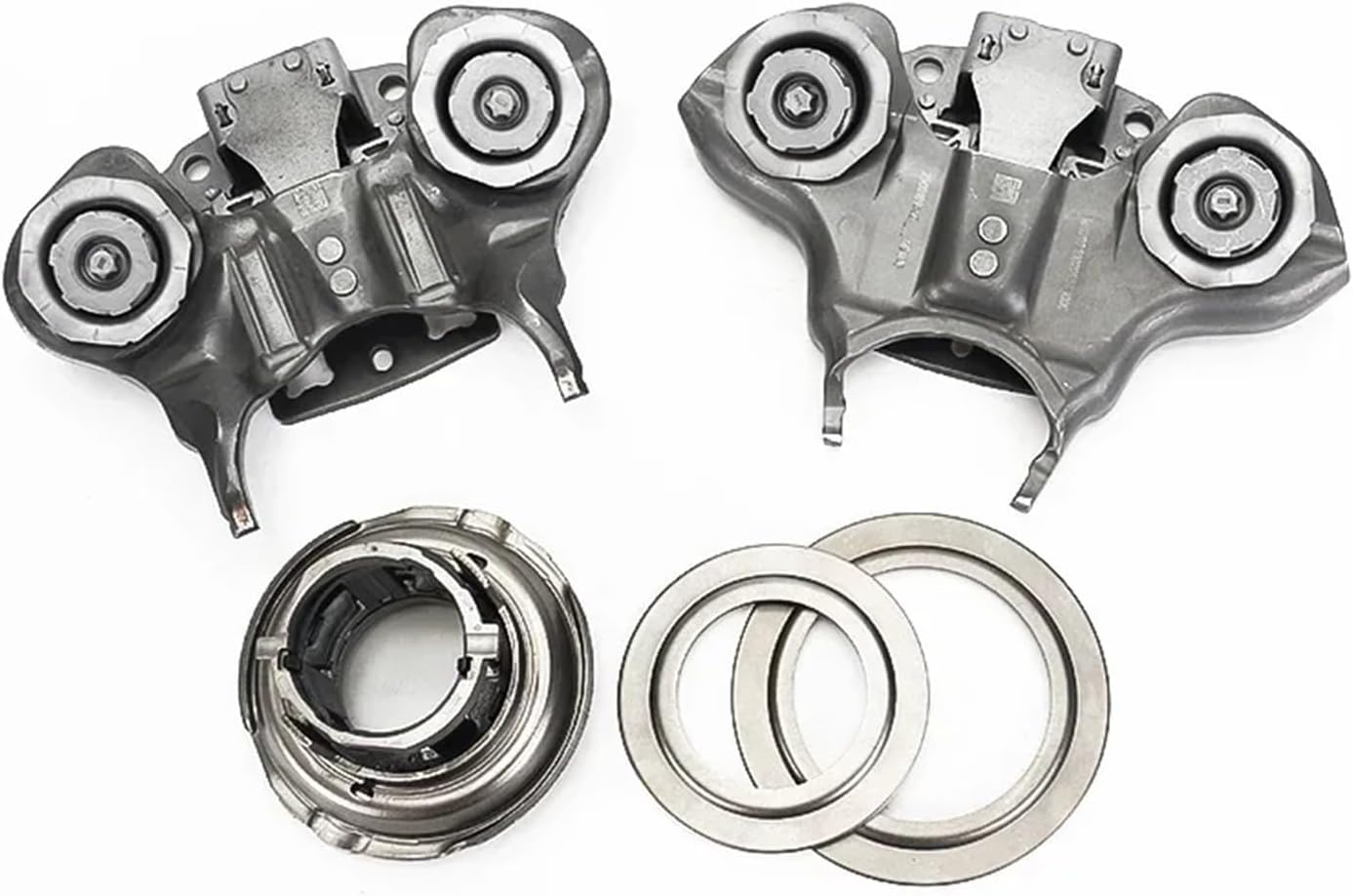 DPS6 6DCT250 Transmission Clutch Shift Fork Set 514002110，Compatible With Fiesta Focus 2011-2017 Car Accessories(Shift Fork Kit)