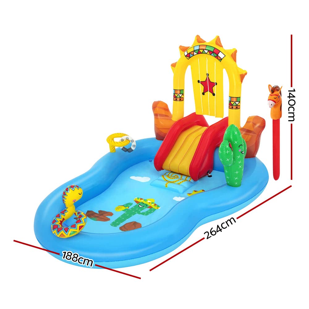 Bestway Wasserspielcenter, Wild West, 264 x 188 x 140 cm