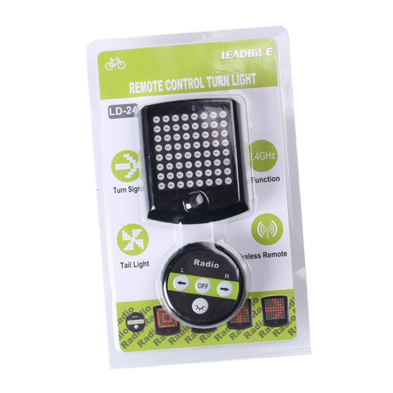Sosoport 3 Luces De Advertencia De Seguridad Ld24 Luz Trasera Led De Alto Brillo Ip56 para Ciclismo