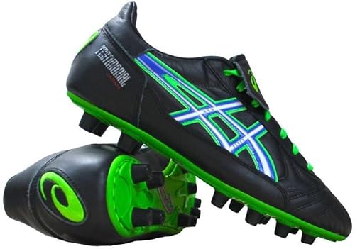 green asics football boots