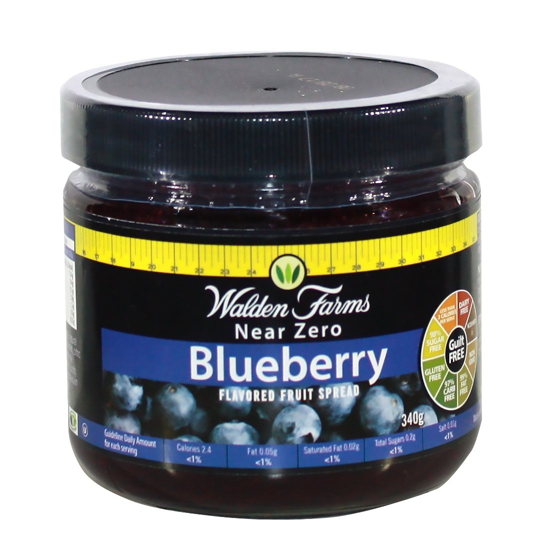 Walden Farms Blueberry Fruit Spread, 12 Ounce - 6 per case