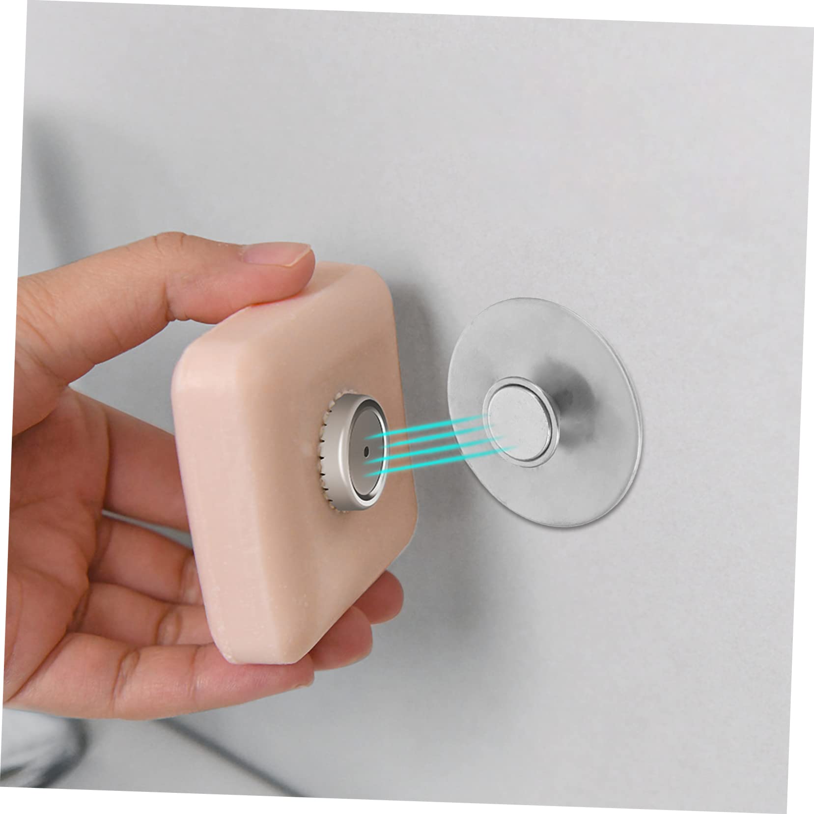 Housoutil Portasapone Magnetico Da Parete 5 Pezzi Elegante Antiruggine Perfetto Per Cucina E Bagno