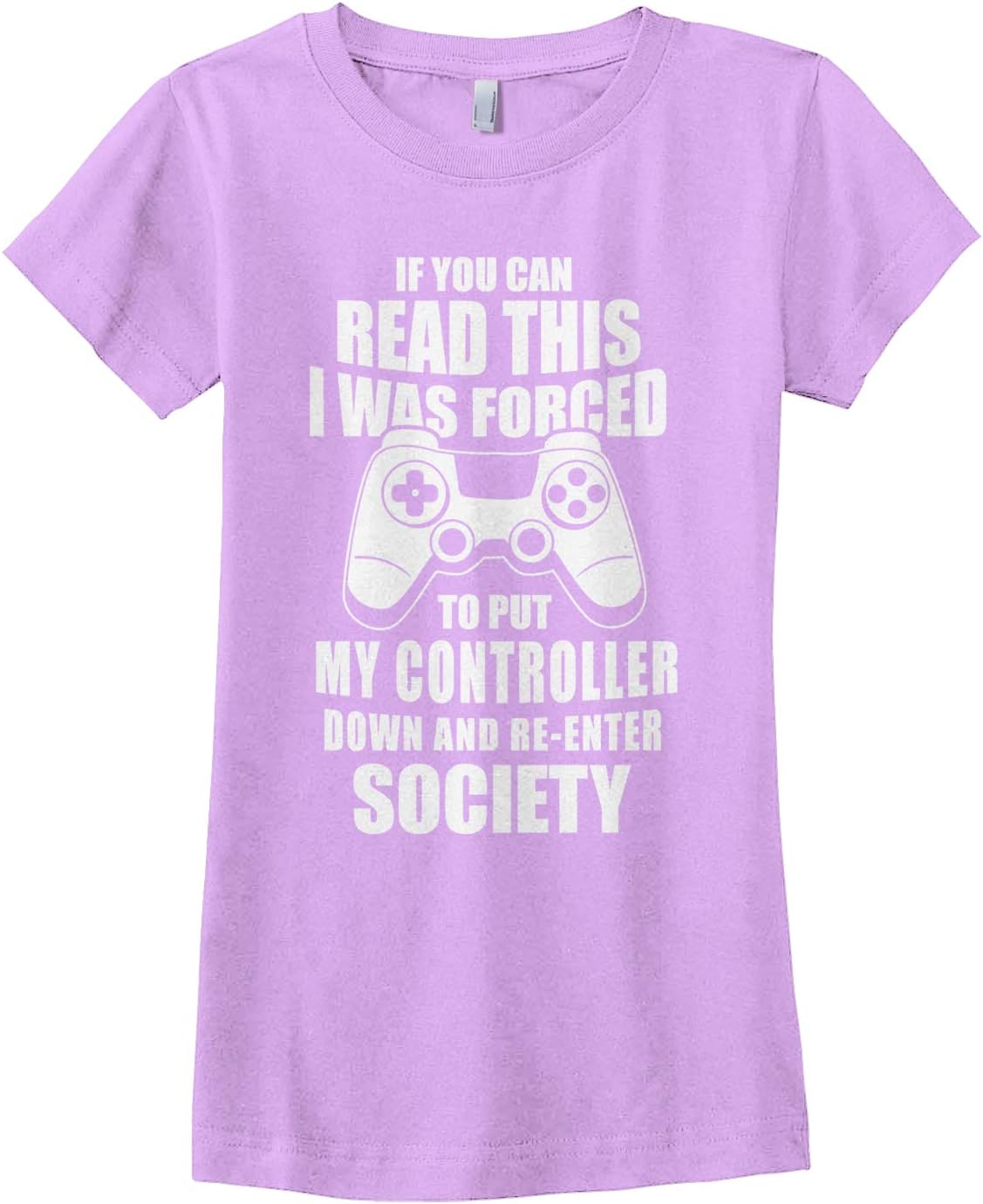 If You Can Read This | Gamer Gift Video Game Lover Girls' Fitted T-Shirt