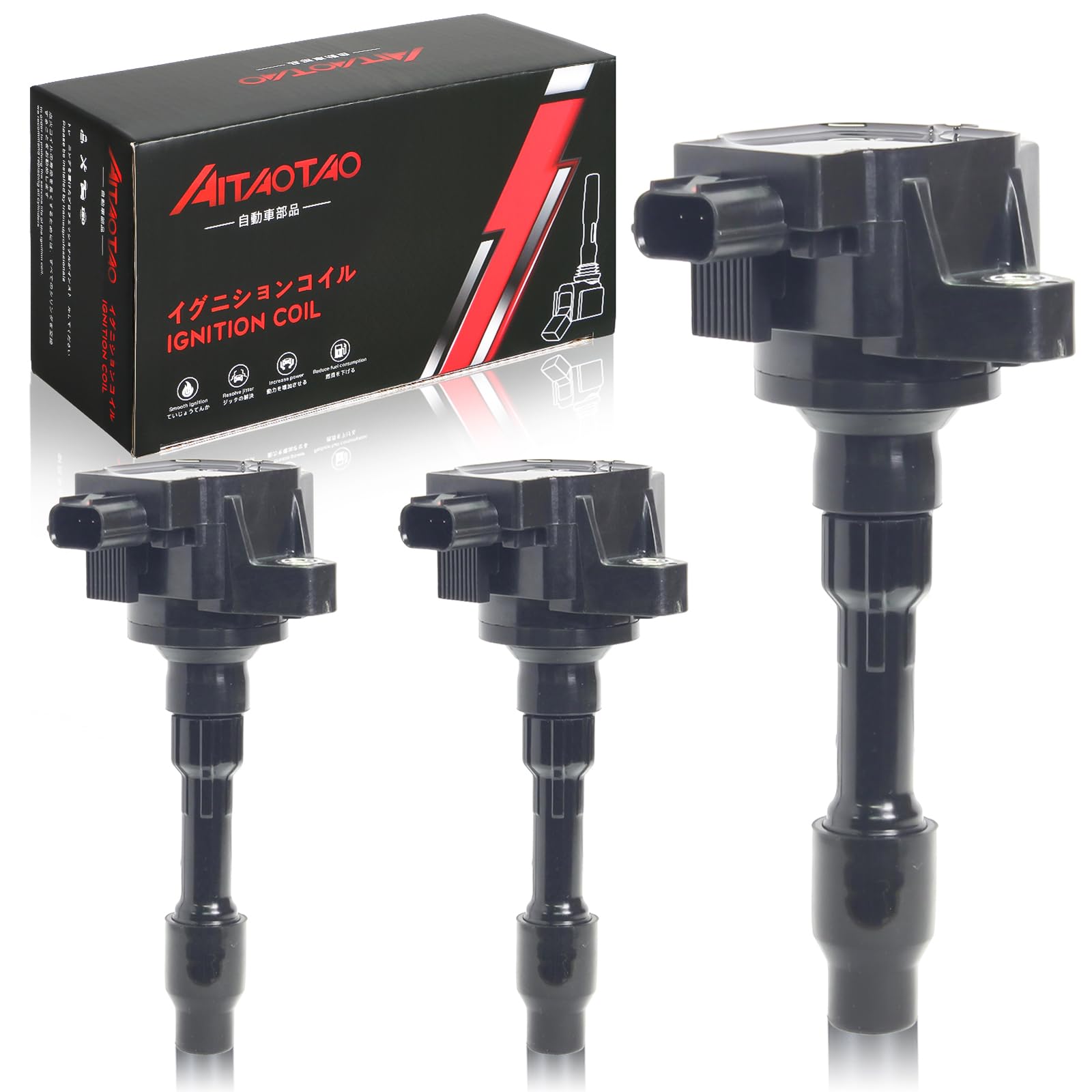 にこりん Amazon | AITAOTAO 車用 イグニッションコイル 3本セット ホンダ N-BOX
