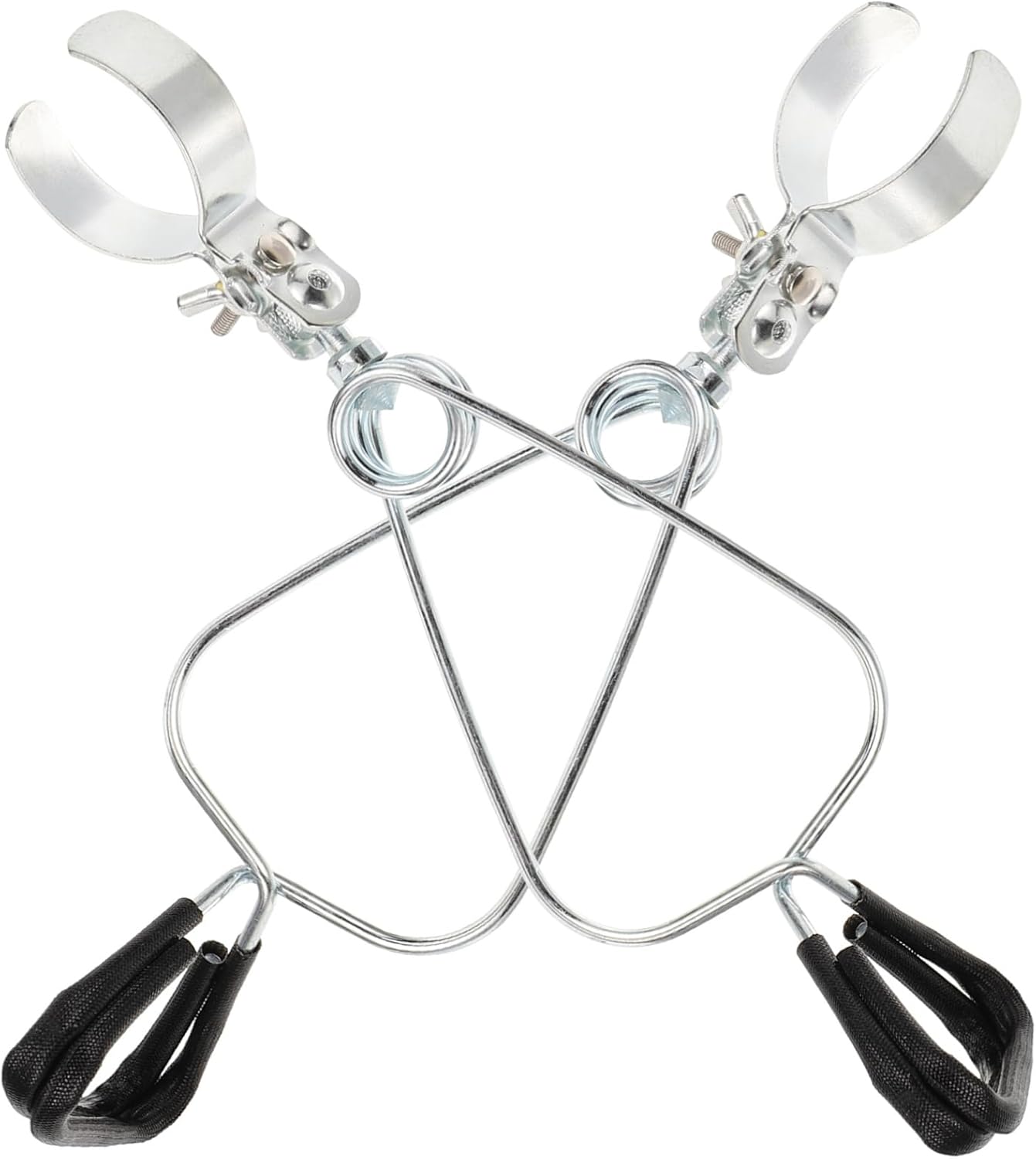 Sosoport 8pcs Adjustable Lamp Clip for Reptile Heat Lamps Flexible Dome Clamp Fixture Holder Easy Installation for Terrarium Cage and Fence Use