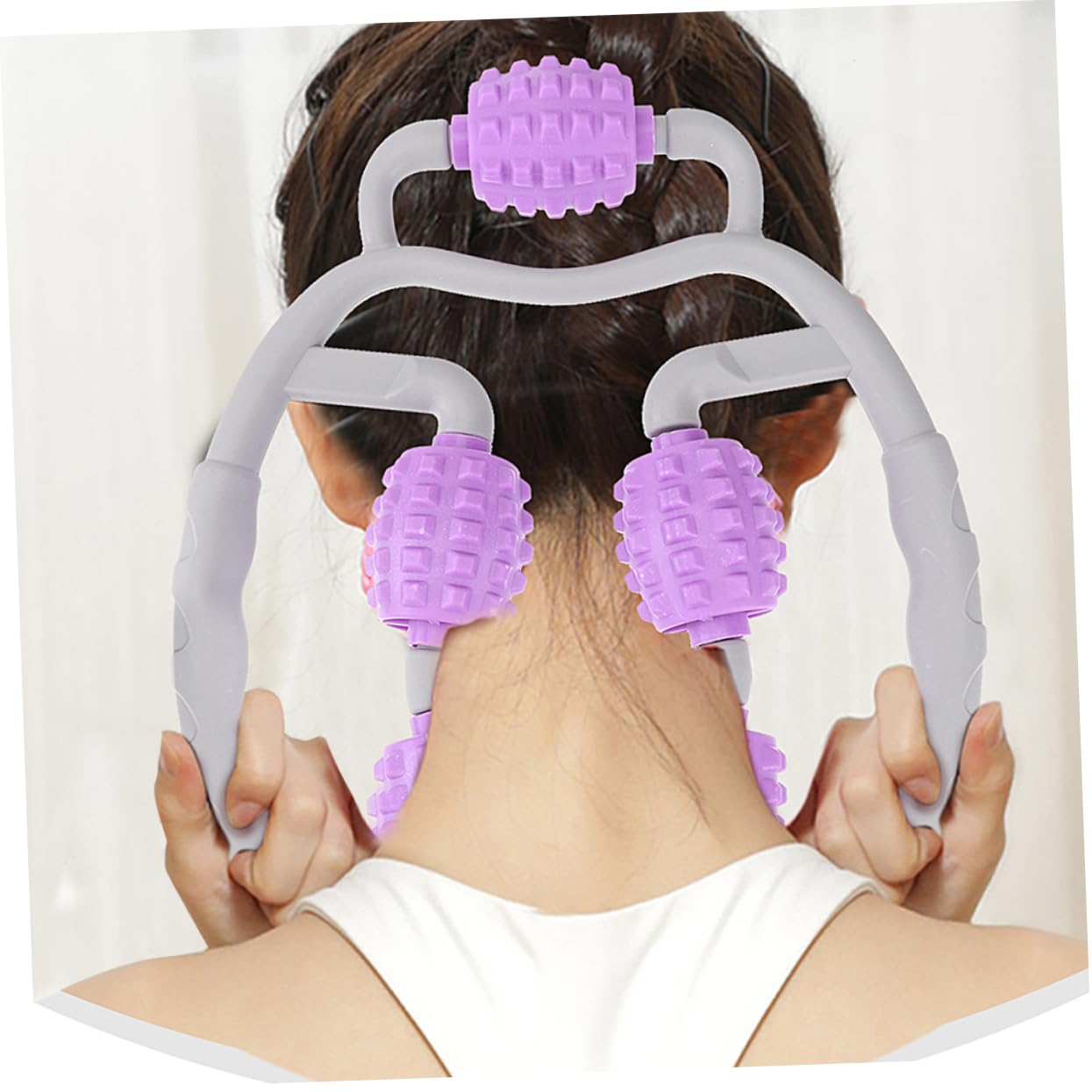 PLAFOPE Rodillos de Masaje Portátil para Antebrazo 2 Piezas, Masajeador Muscular Abs, Alivio de Tensión y Contracturas, Herramienta Ligera para Fisioterapia y Ejercicio en Casa