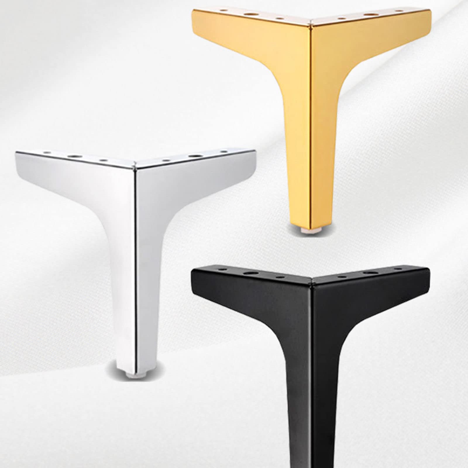 Patas de muebles doradas para renovar sofás y crear diseños de bricolaje únicos