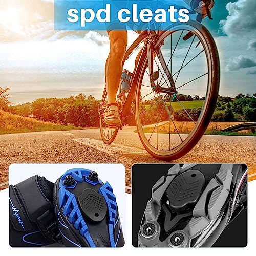 Geynutaly SPD Cleat Covers, Durable Bike Cleat Covers Compatible with SM-SH51 SPD Cleats, 1Pair
