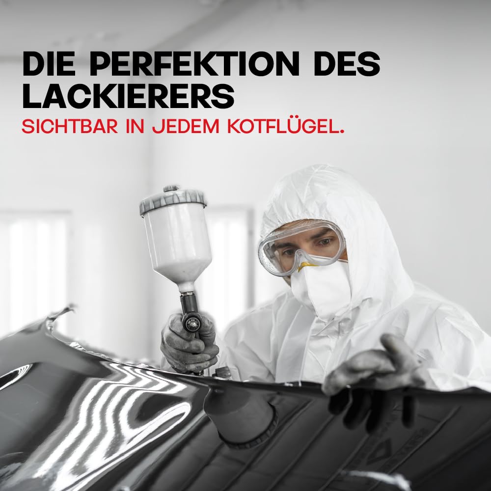 BLU Kotflügel Passend für Audi A3 8P II-generation LIFT LZ9Y Rechts Schwarz | 2008-2012 | Vorderseite Vorne | Lackiert | Einbaufertig