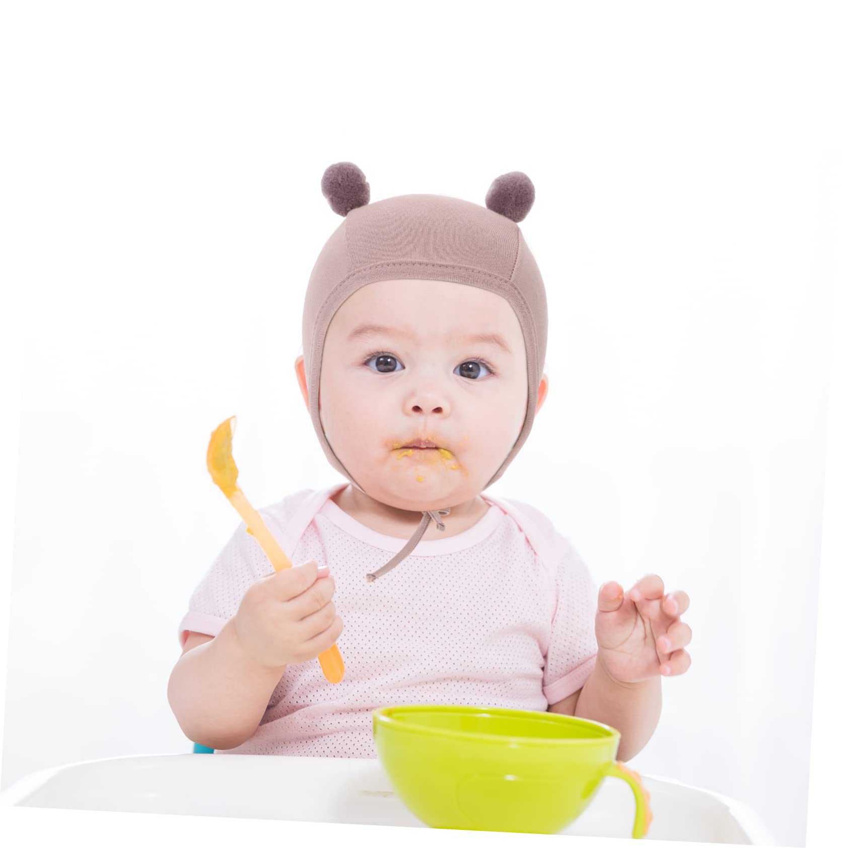 Abaodam 6 Pz Cappello da Bambino Cappello Termico riscaldante Cappellino neonata Infante Primavera e Autunno Copricapo Tappo del Pneumatico di Cotone Neonato