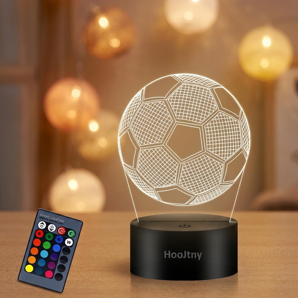 Night Light Lamp 3D Led Anime 16 Colors USB Rechargeable Christmas