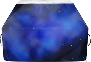 susiyo Grill Cover for Outdoor Grill, Waterproof Anti-UV/Dust/Fade/All-Weather Resistant BBQ Grill Cover for Outside 65 inch, Dark Blue