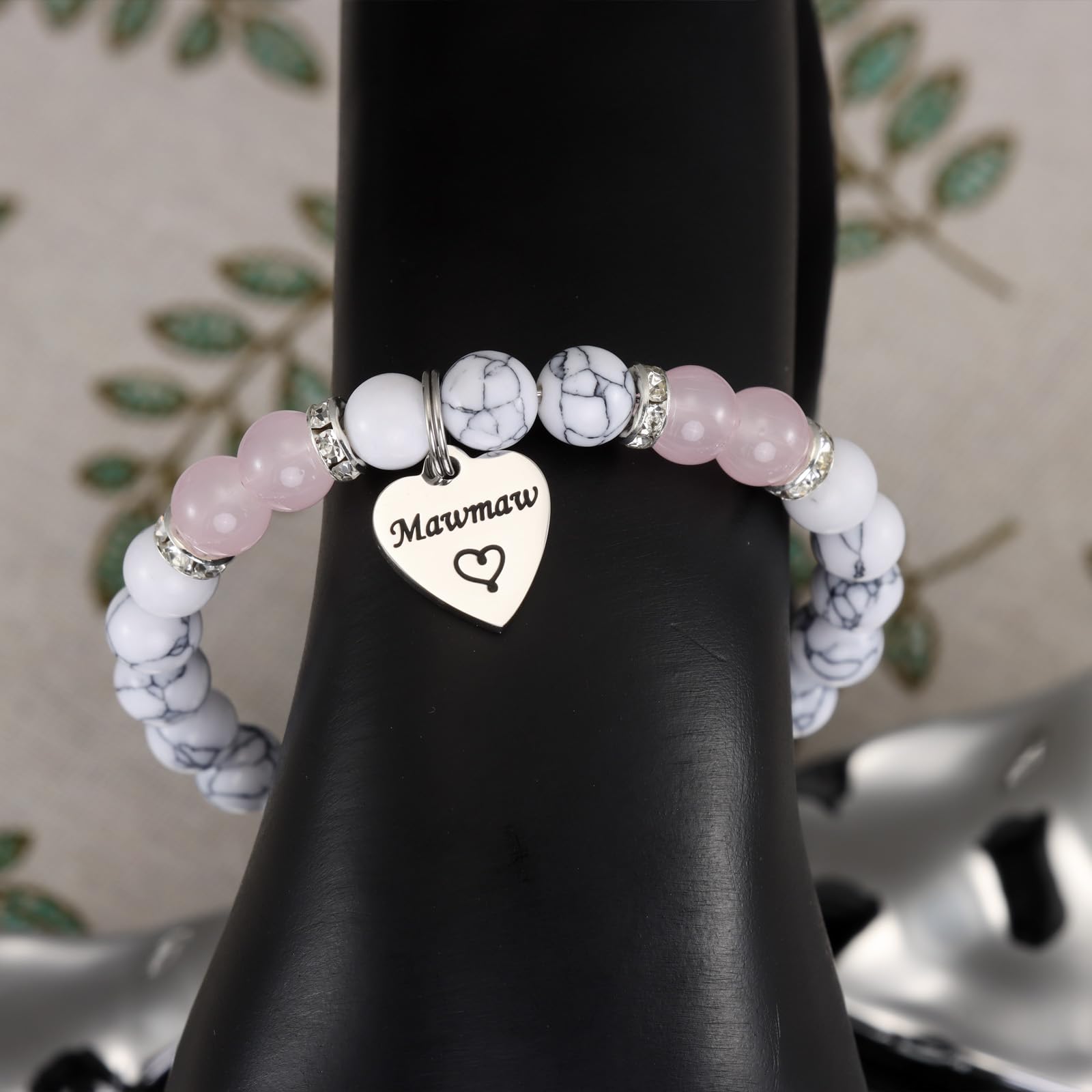 Mawmaw Gifts Bracelet for Women Promoted to Mawmaw Expecting Future First Time New Mawmaw Bracelet