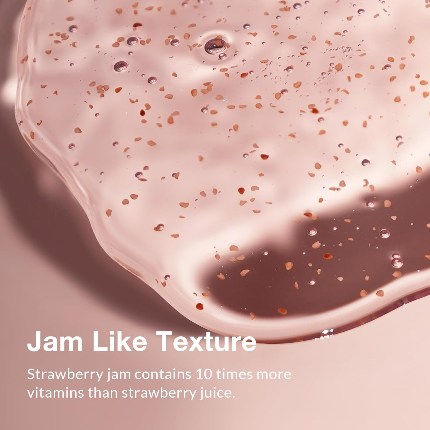 Kustie Strawberry Body Wash with Real Fruit Seeds – Gentle Exfoliating & Hydrating Shower Gel for Dry, Rough & Blemish-Prone Skin, Fruity Milk Perfume Scent, Natural Extracts, 16.9 fl oz - Image 2