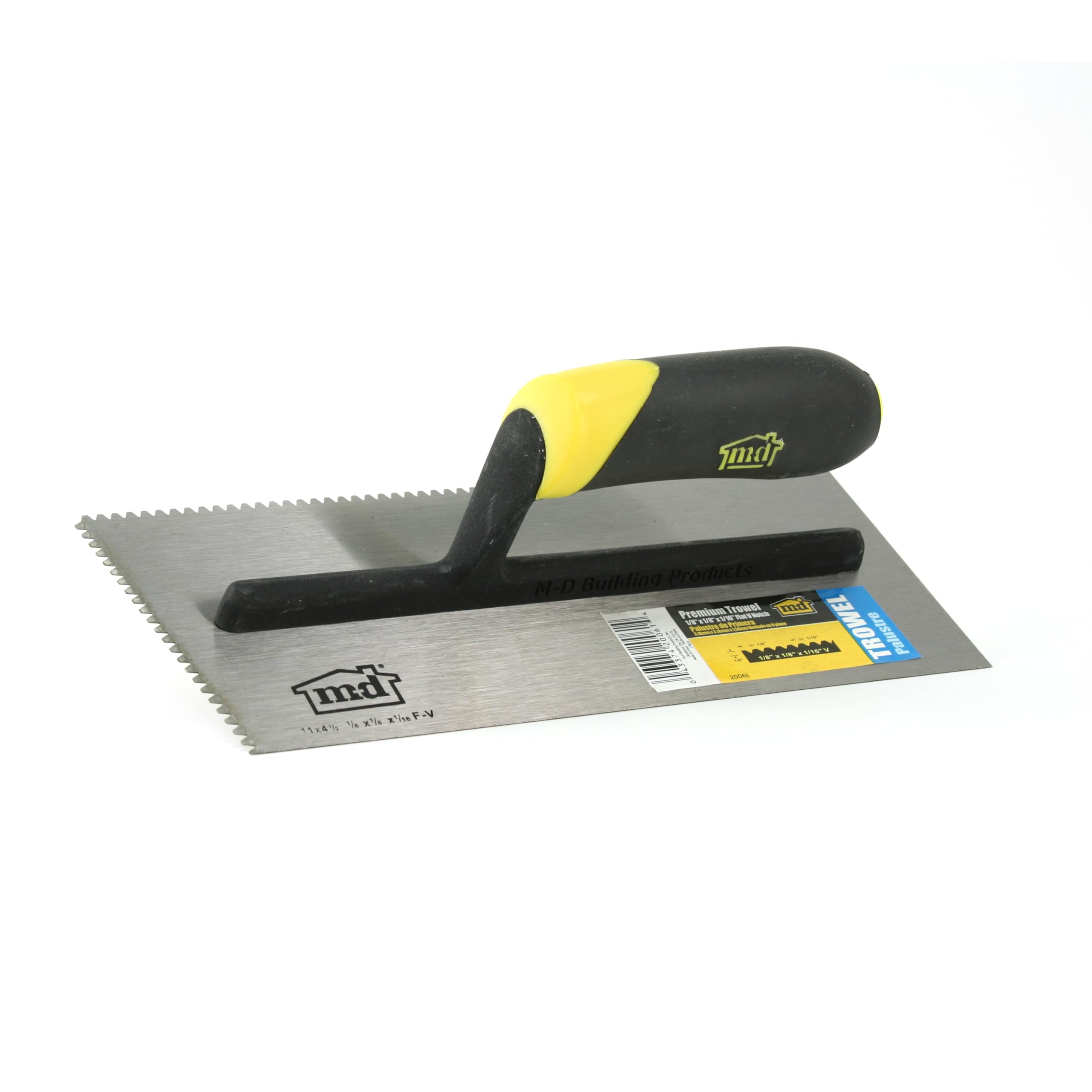 M-D Building Products 20061 1/8-Inch by 1/8-Inch by 1/16-Inch Premium Flat V Notch by M-D Building Products