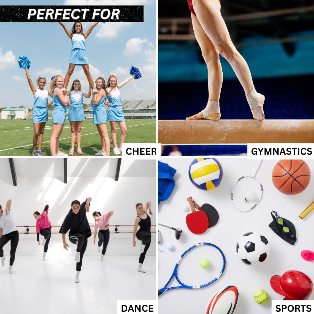 NGIL Medium Glitter Cheers Sports Gym Duffel Bag(Glitter-Black) - Image 7