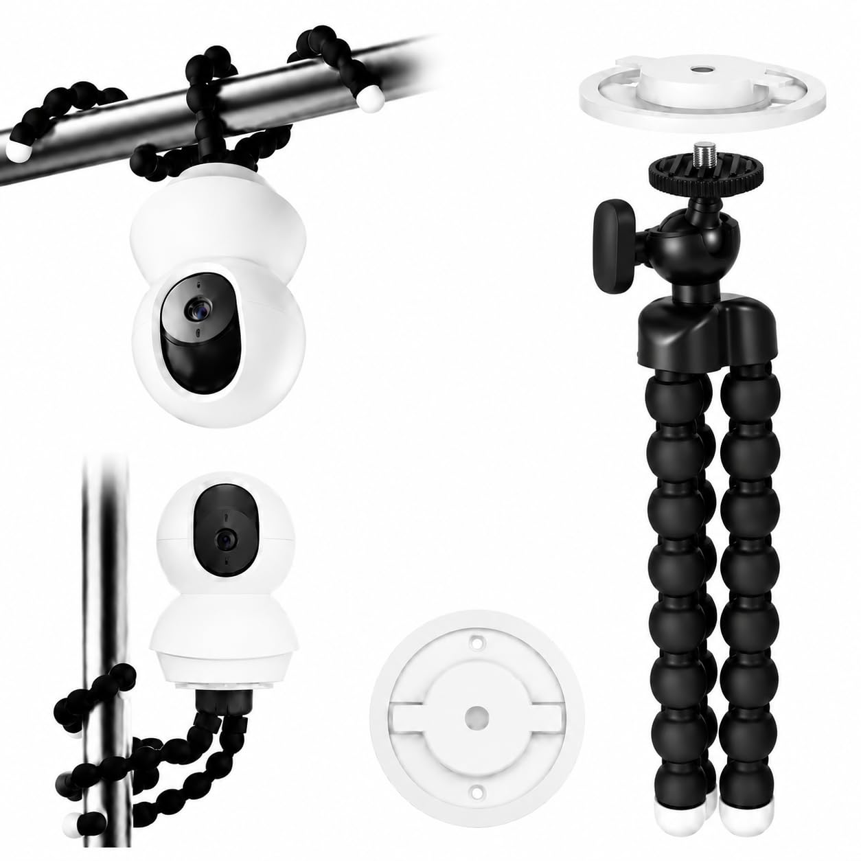 Amazon.co.jp: 三脚型雲台内蔵フレキシブルマウント 台座 TP-Link