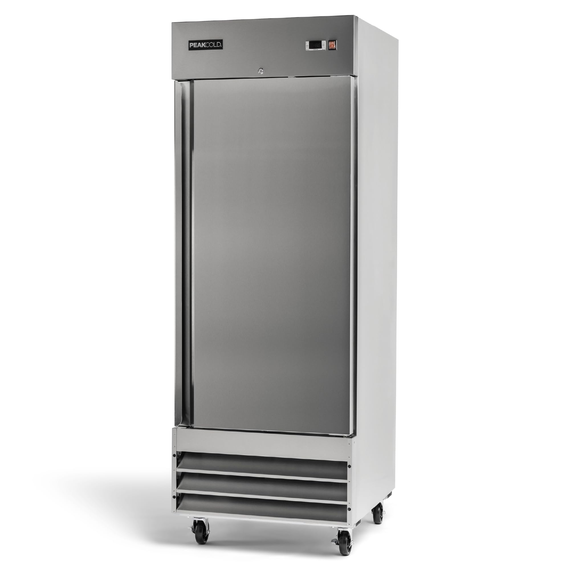 PEAKCOLD Single Door Commercial Reach-In Freezer