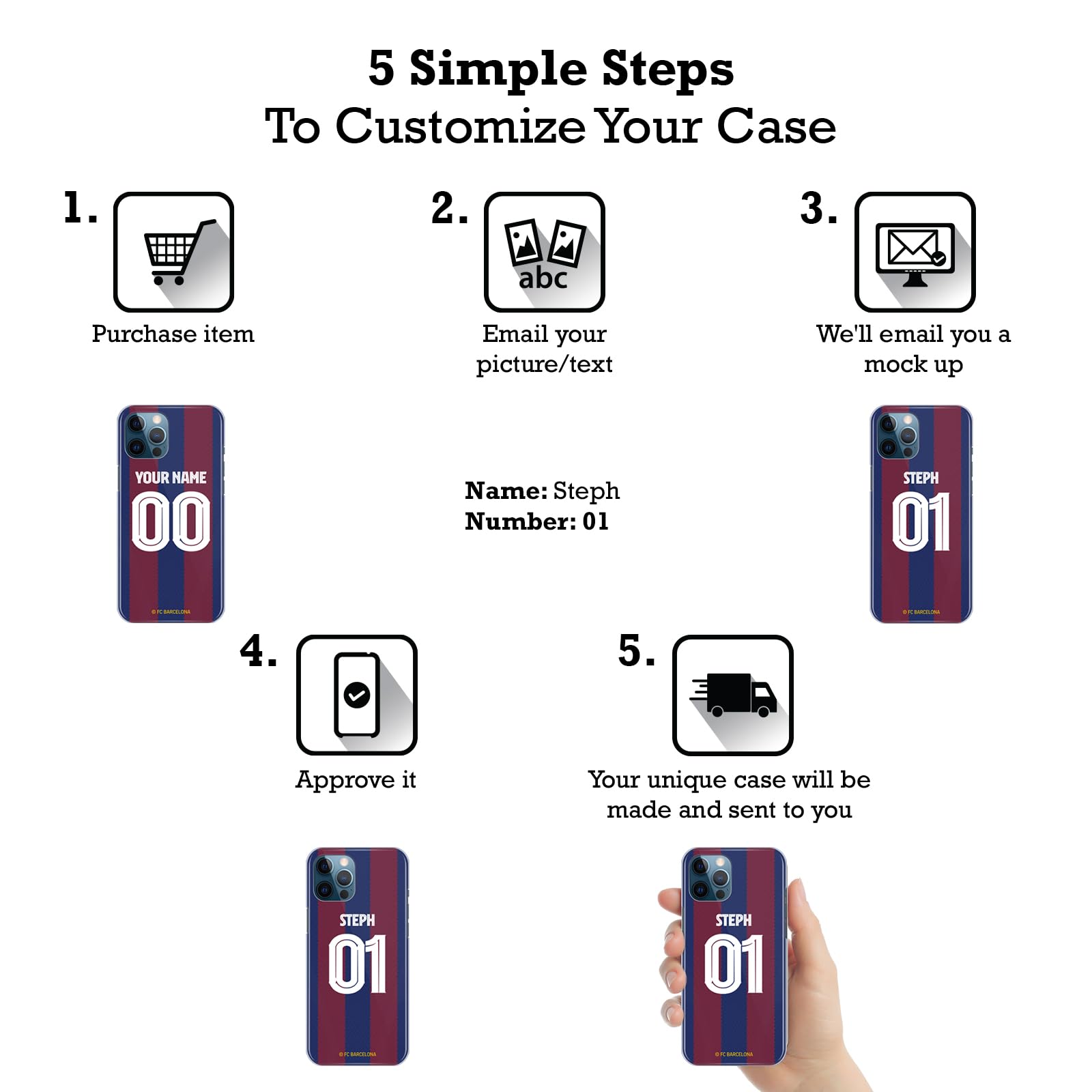 Head Case Designs Officially Licensed Custom Customized Personalized FC Barcelona Away 2023/24 Kit Leather Book Wallet Case Cover Compatible with Apple iPad Pro 11 2020/2021 / 2022