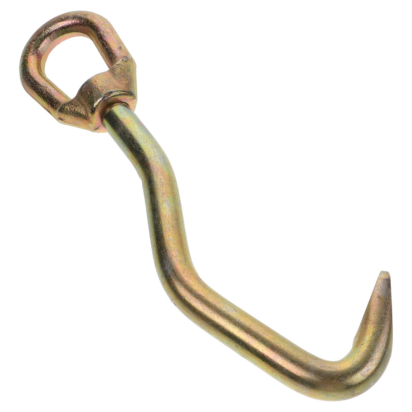 Yardwe Ganchos Herramienta Segura y Fácil de Manejar en Acero Dorado Diseño de Cabeza Redonda y Forma de Serpiente para Reparación de Chapa Metálica para Carrocería