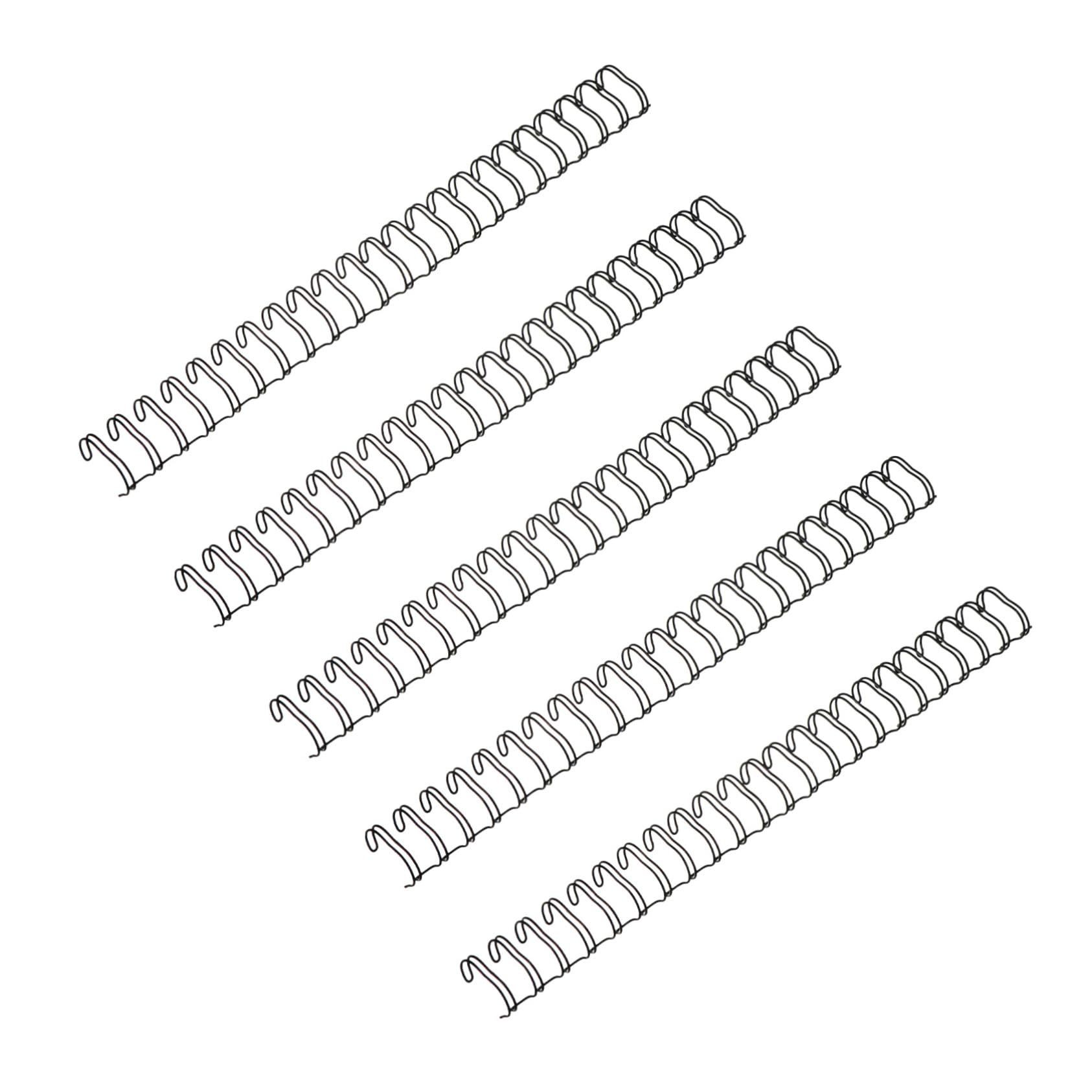Gadpiparty 50pezzi Dorsi per Rilegatura Spirale da Accessori per Rilegatura ad Anello Strisce per Spirale Clip