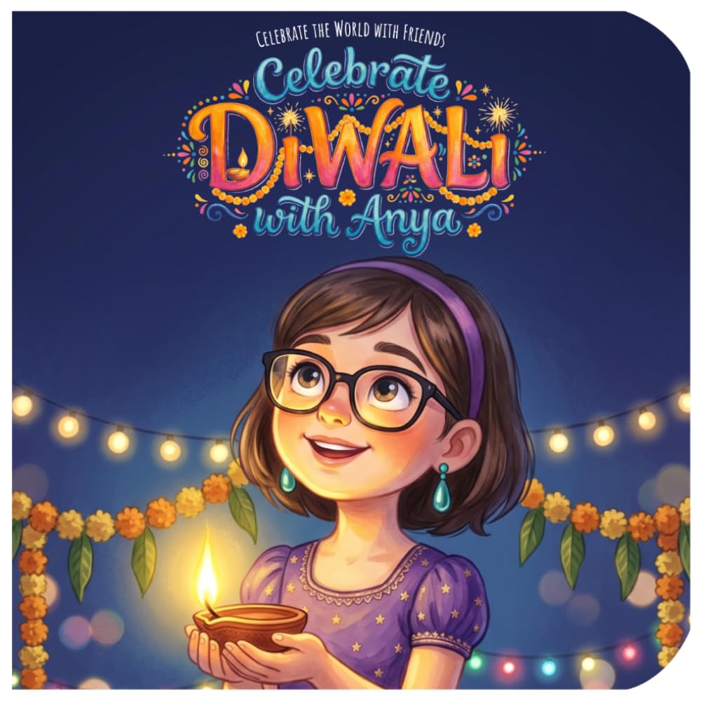 Celebrate Diwali with Anya: A Festival of Lights Story about Friendship, Kindness, and Indian Traditions for Kids (Celebrate the World with Friends)