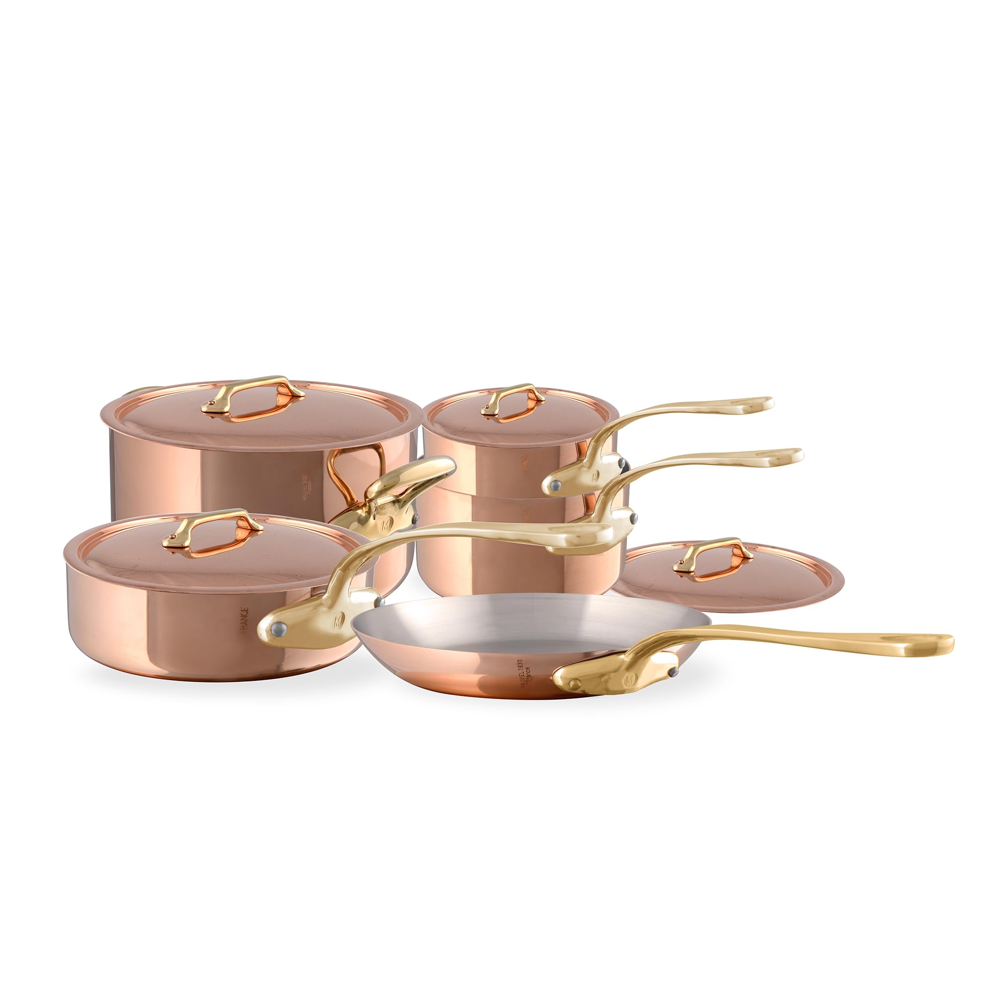 【希少】MAUVIEL 銅製 レードルなど 調理器具 5点セット Amazon.com: Mauviel M'Heritage 200 B 9-Piece Copper Cookware Set