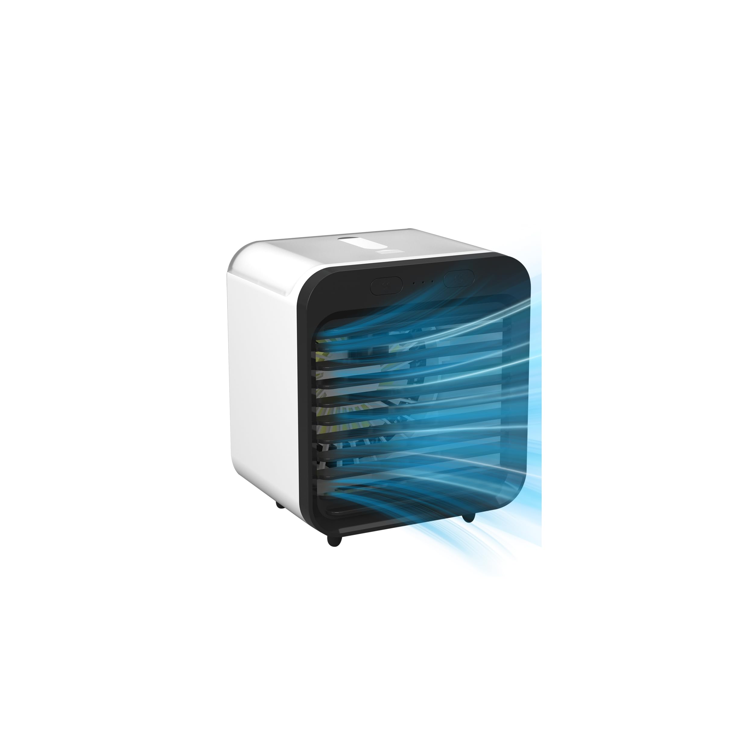 Portable Air Conditioner with 3-Speed Fast Cooling, Personal Desk Quiet AC, Air Swing Fan & Easy Mobile Design for Bedroom, Office and Indoor Use