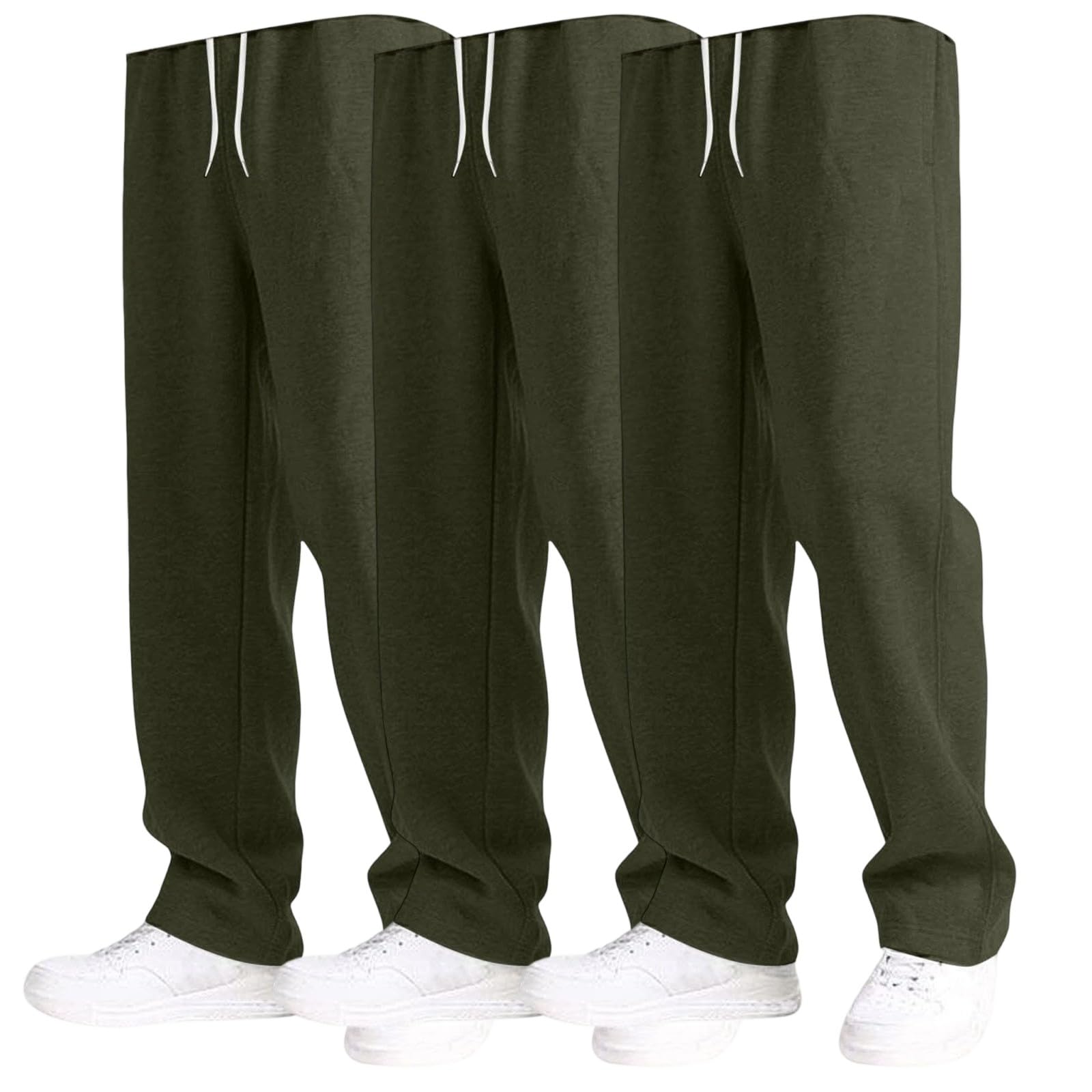 WINWUQB - Pantaloni sportivi per bambini, per la scuola, confezione da 3