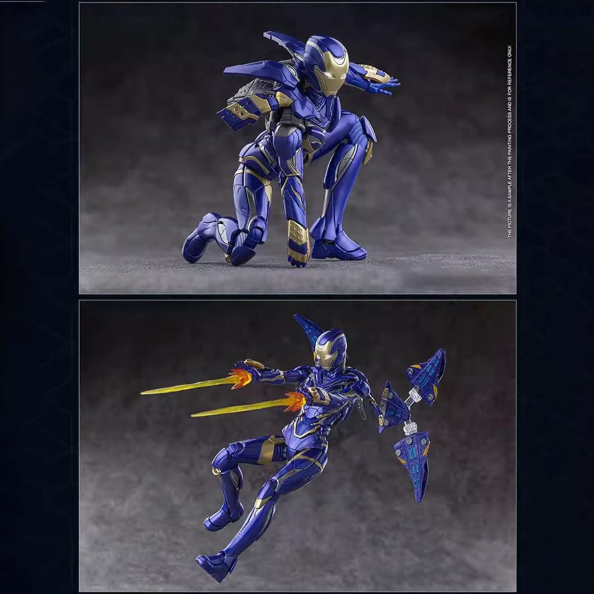 御道模 1/9スケール　アイアンマン　mk49 プラモデル　マーク49 楽天市場】「AC」御模道 1/9 pepper MK49 アイアンマン サポート