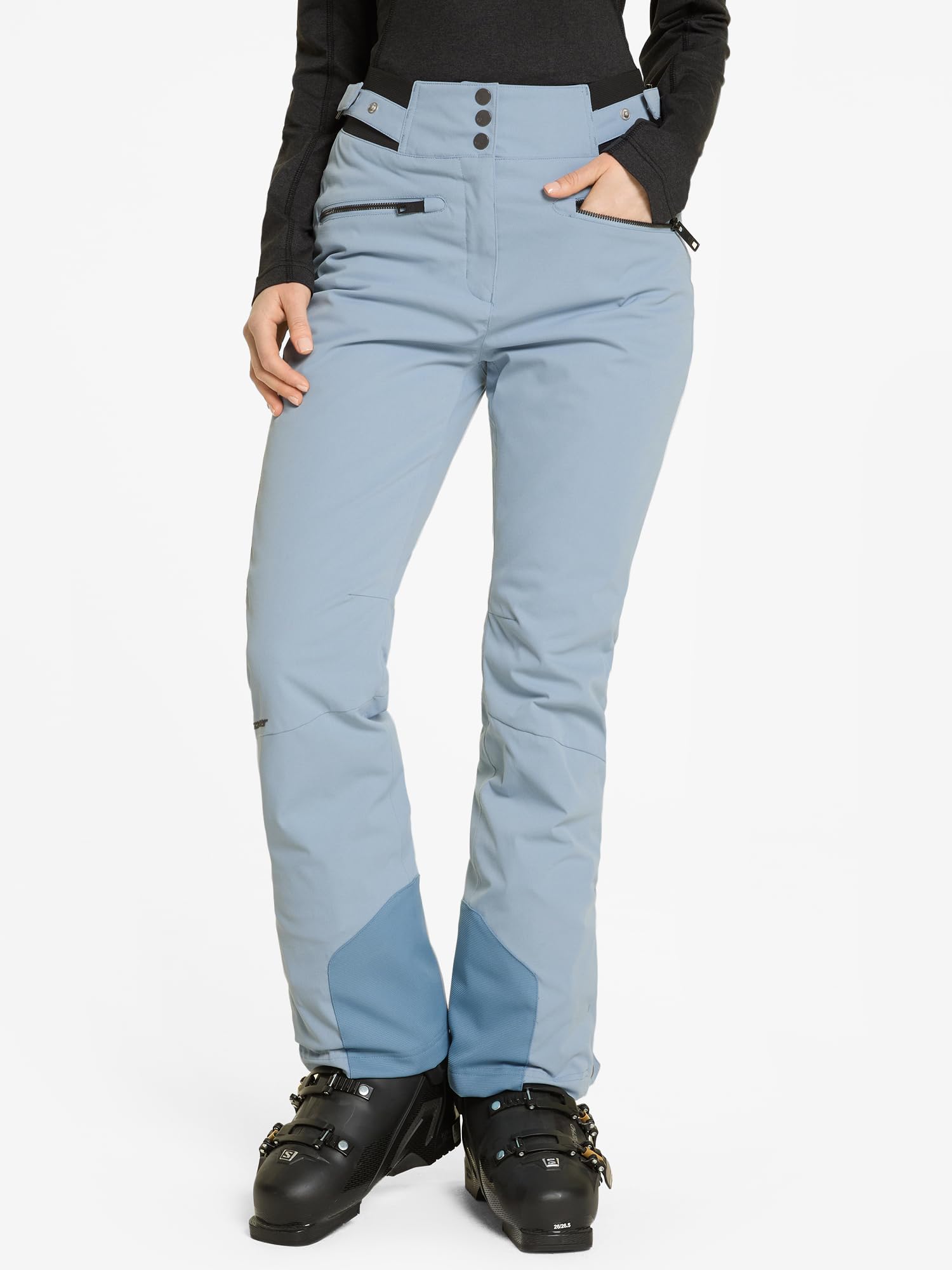 Ziener Skiwear Womens Ski Pants - TILLA Frozen Blue - 40