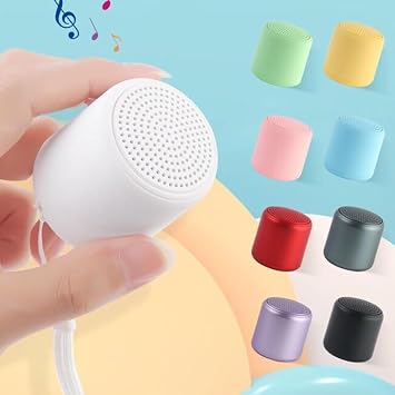 Bluetooth Speaker, Mini Sound Machine for Travel (Beige)