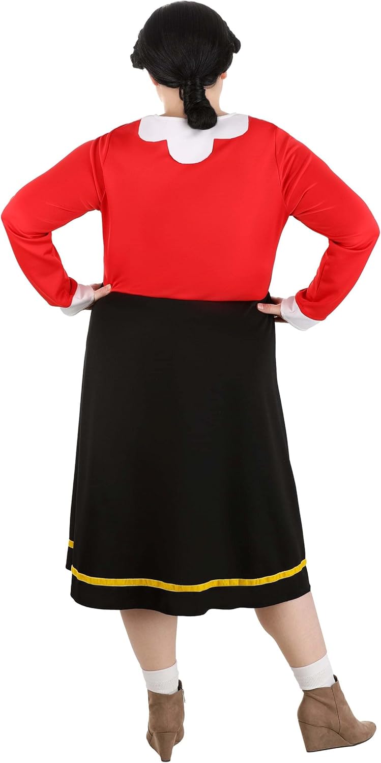 Women's Plus Size Olive Oyl Costume | Plus Size Popeye Costumes