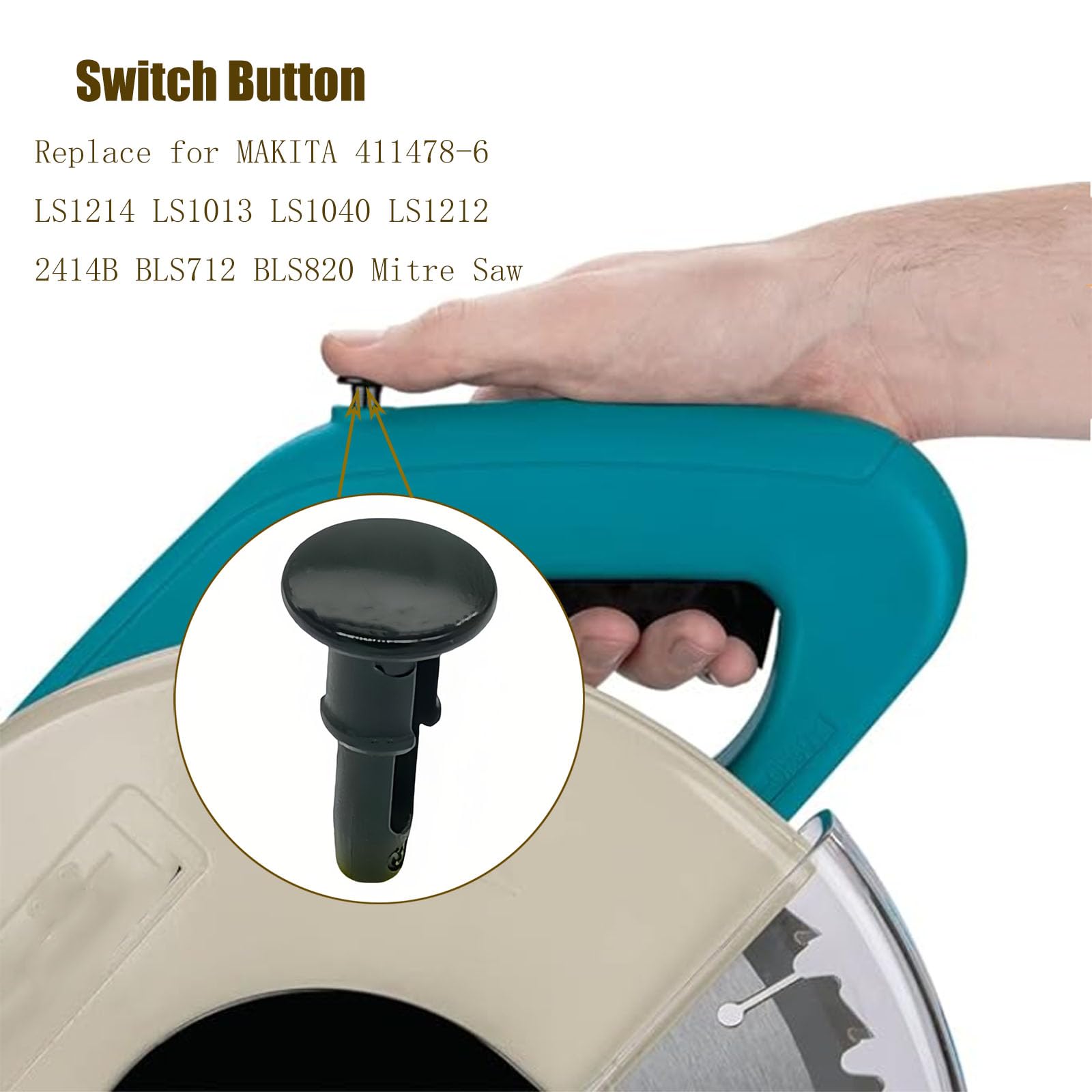 1 Pezzo 411478 -6 Pulsante Di Commutazione Per LS1214 - Foto 4